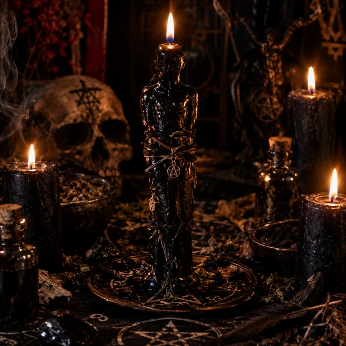 Trabajo de brujería y magia negra